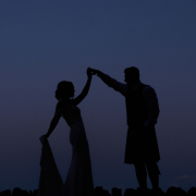 Bride and Groom silhouette