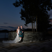 Evening Bride and Groom